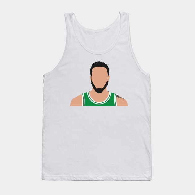 Jayson Tatum - Boston Tank Top by BuzzerBeater00